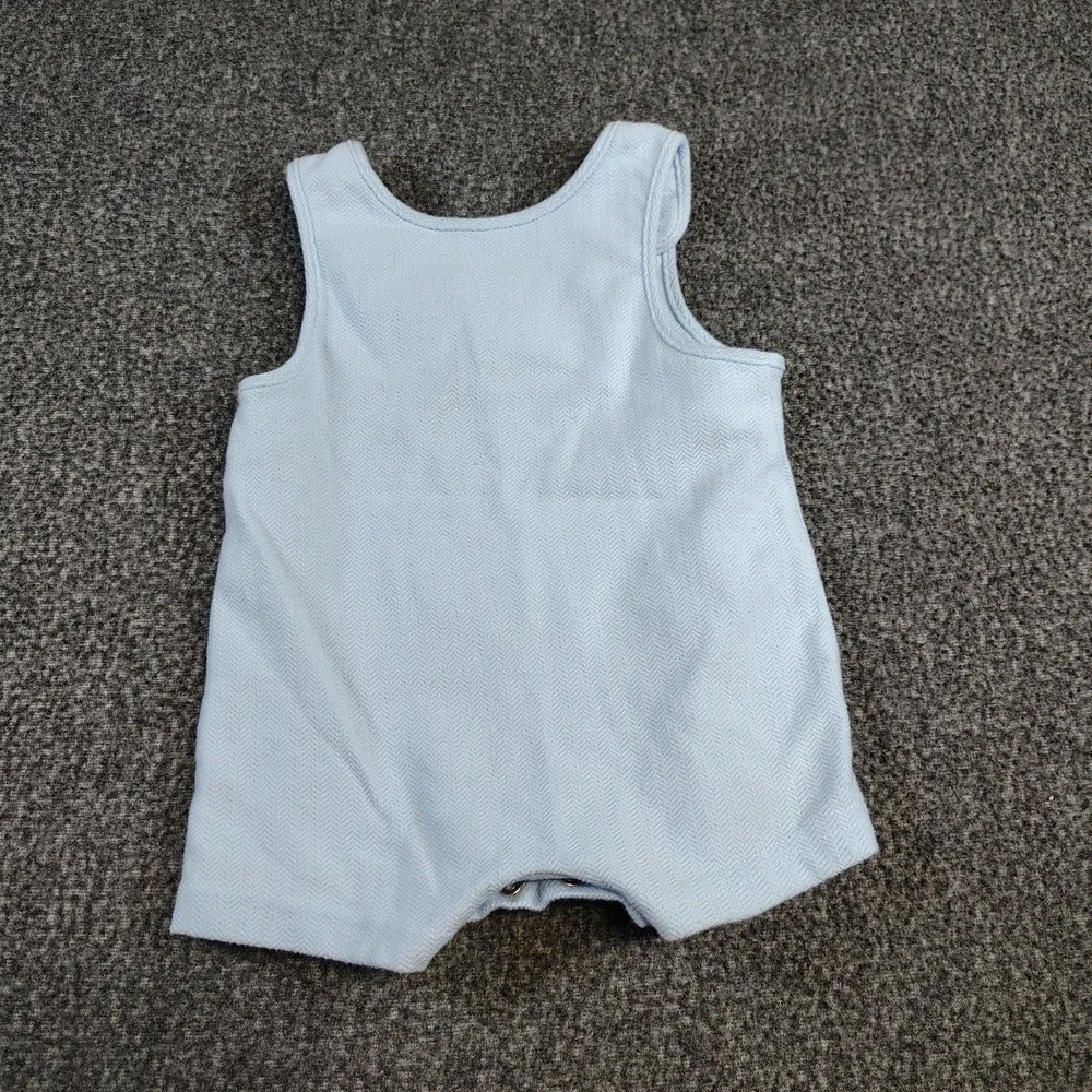 Vintage sesame street embroidered one piece 0/3 month